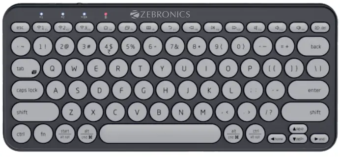 ZEBRONICS ZEB-K5000MW Wireless Bluetooth Keyboard-fig1