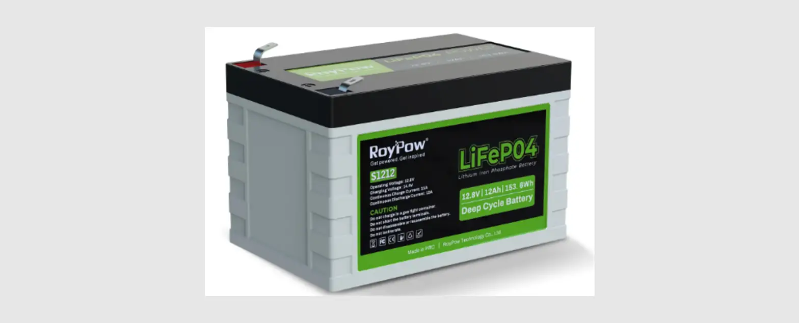 Roypow S1212 Lithium Iron Phosphate Battery User Guide
