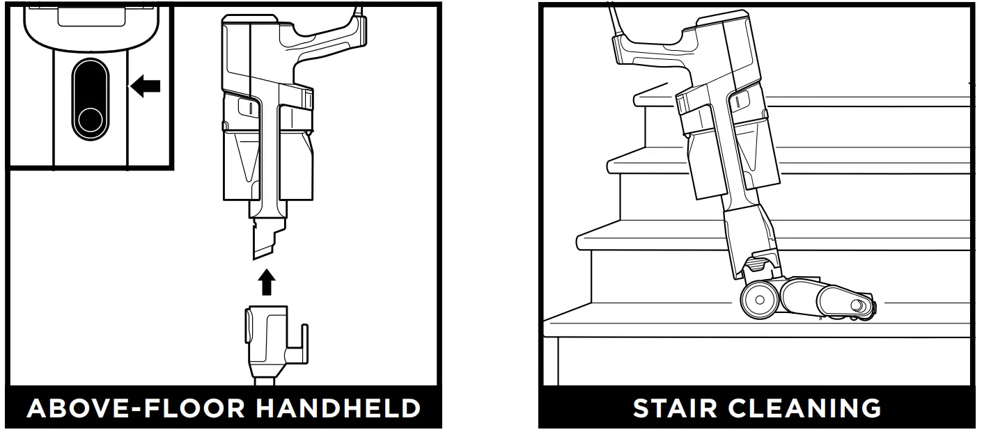 Shark HZ3000 Corded Stick Vacuum -11