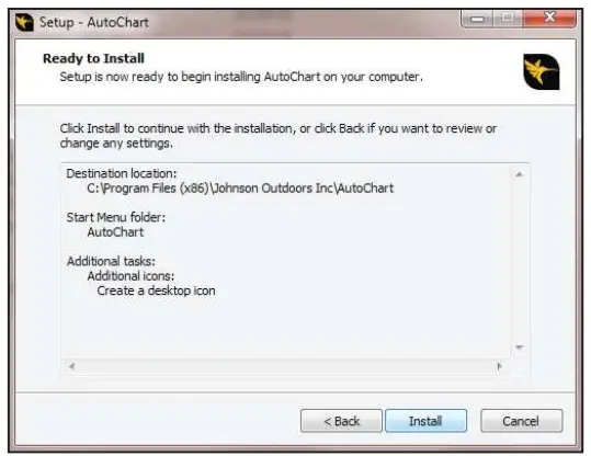 HUMMINBIRD Autochart PC Software - devis3