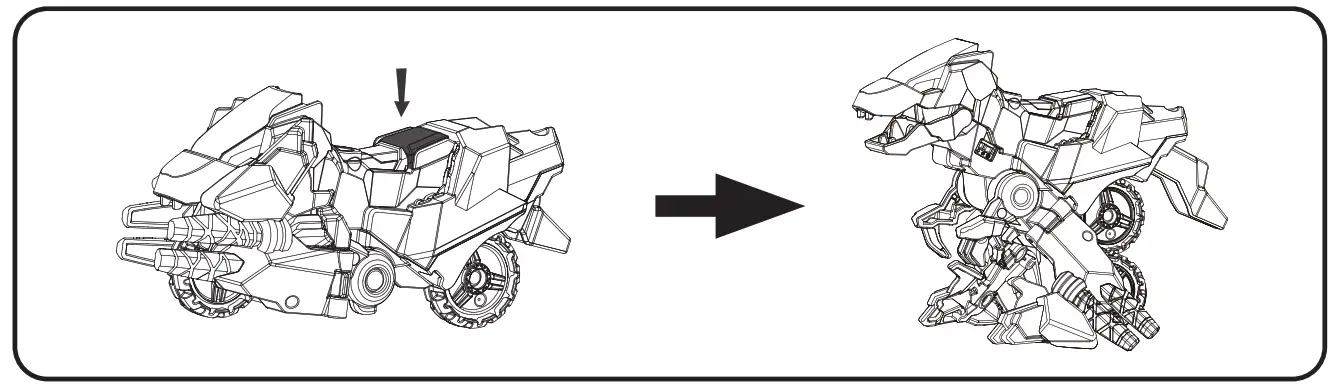 vtech 555111 Burnout the Velociraptor - Seat Pad