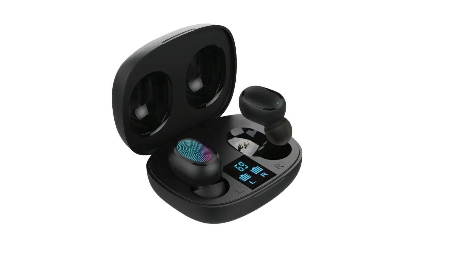 Ptron True Wireless Stereo Earbuds Instruction Manual Ptron True Wireless Stereo Earbuds Instruction Manual