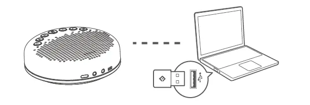 eMeet Luna Smart Conference Speakerphone FIG 11