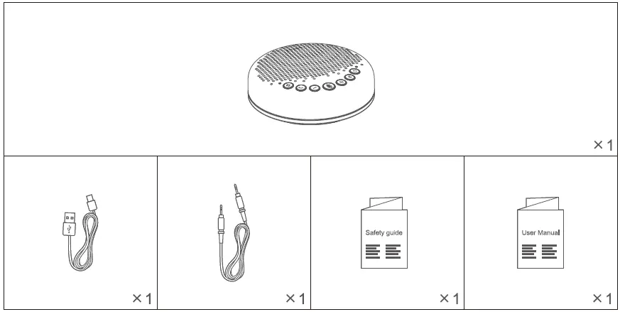 eMeet Luna Smart Conference Speakerphone FIG 2