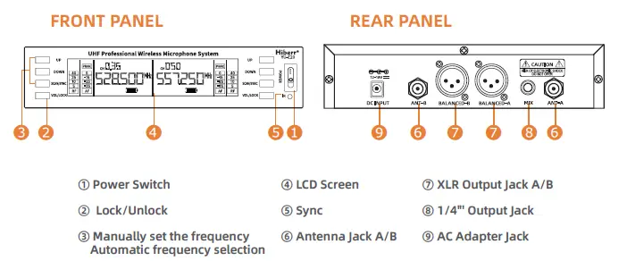 Hiberr-YU-E20-Professional-Wireless-Microphone-System-03