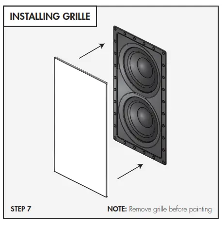 MARTIN LOGAN DYNAMO IW O In Wall Subwoofer - fig 2