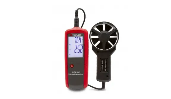 Triplett Cfm100 Thermo Anemometer User Manual Triplett Cfm100 Thermo Anemometer User Manual