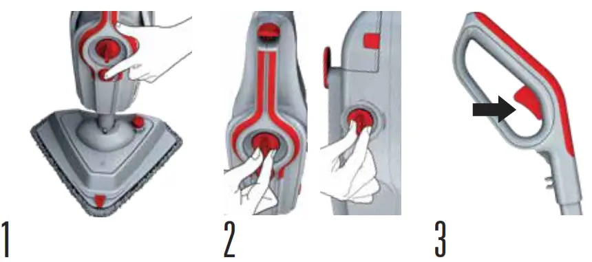 HOOVER WH21000 Steam Complete Pet Steam Cleaner - 1