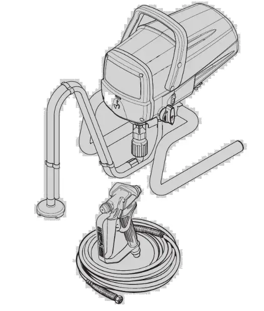WAGNER 062020 Powerpainter 90 Extra Skid