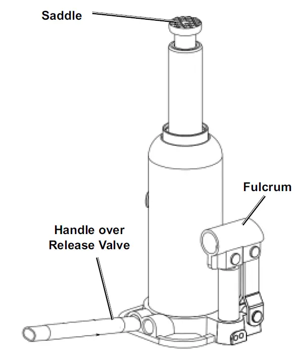 PITTSBURGH 56739 12 Ton Hydraulic Bottle Jack fig 10