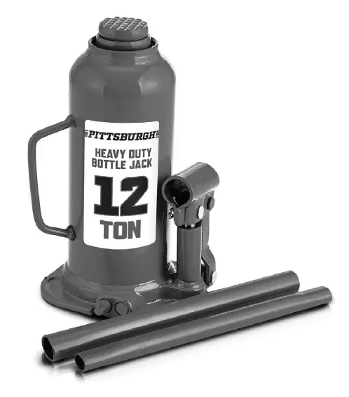 PITTSBURGH 56739 12 Ton Hydraulic Bottle Jack product