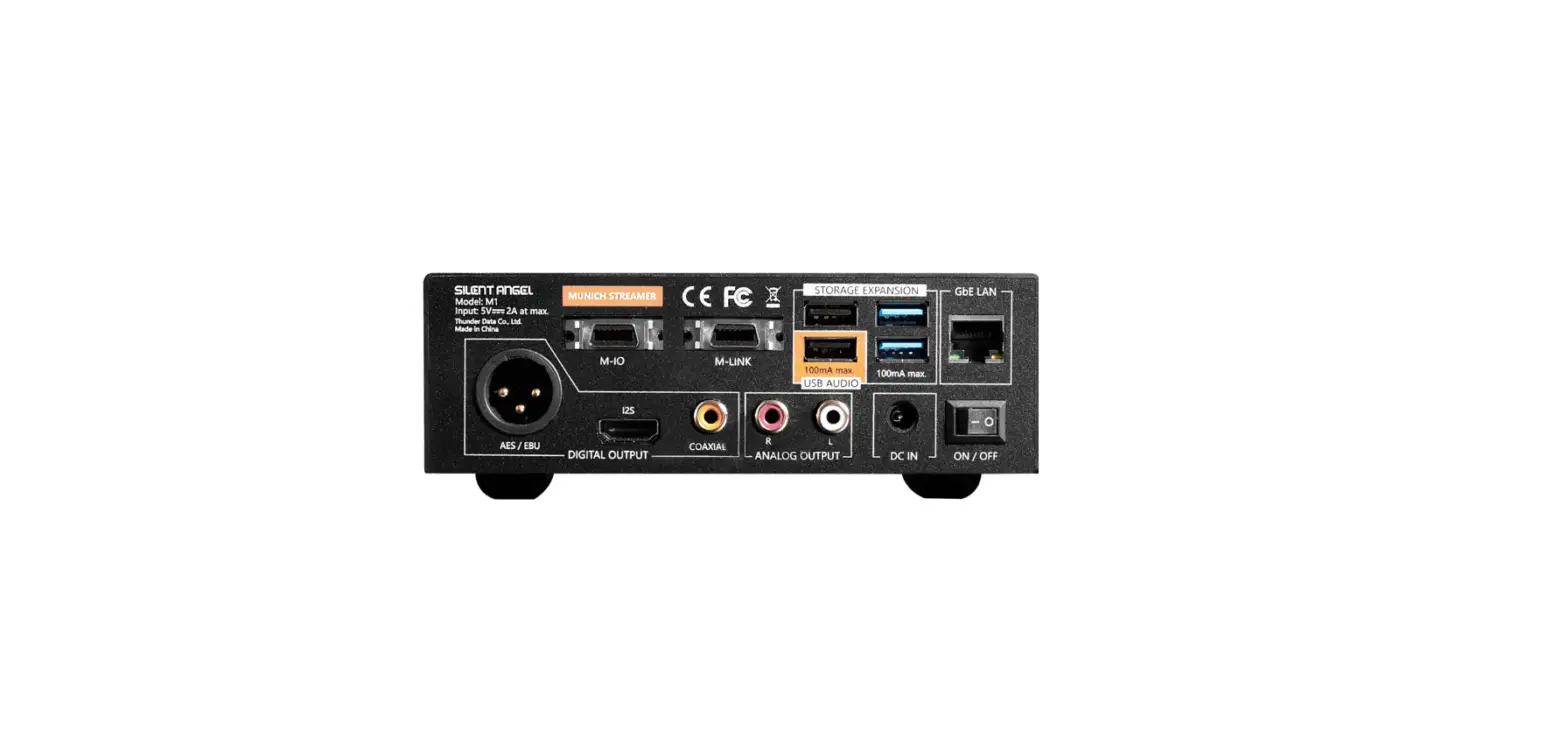 Silent Angel M1 Digital Music Streamer User Guide