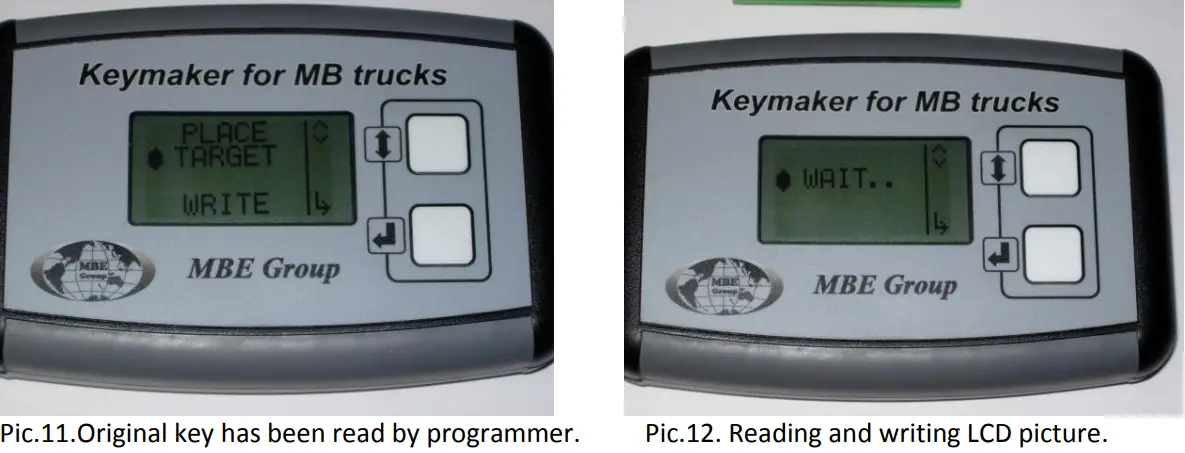 MBE Group MBE MB KEYMAKER MB TRUCKS Keymaker for MB trucks - Fig 6