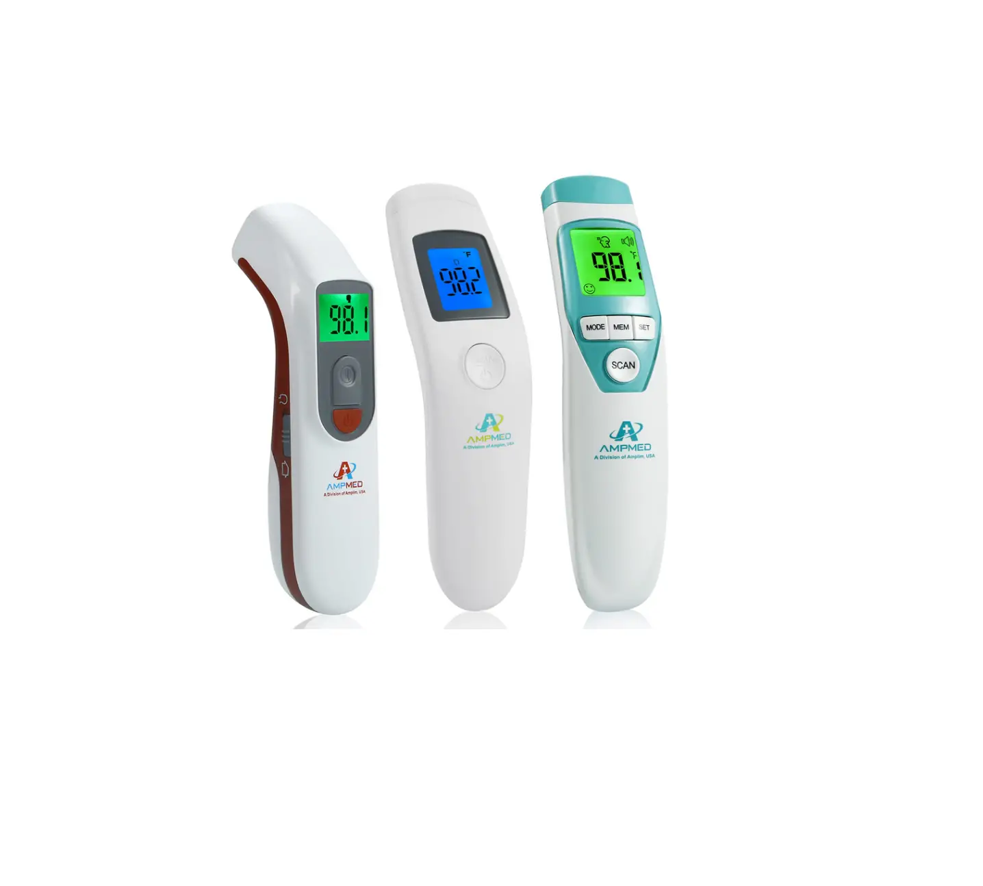 Amplim Touchless Infrared Digital Forehead Thermometer Instruction Manual