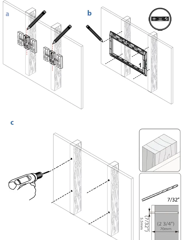 Omnimount OM110608 Large Full Motion TV Mount - 12