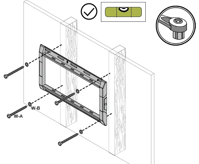 Omnimount OM110608 Large Full Motion TV Mount - 14
