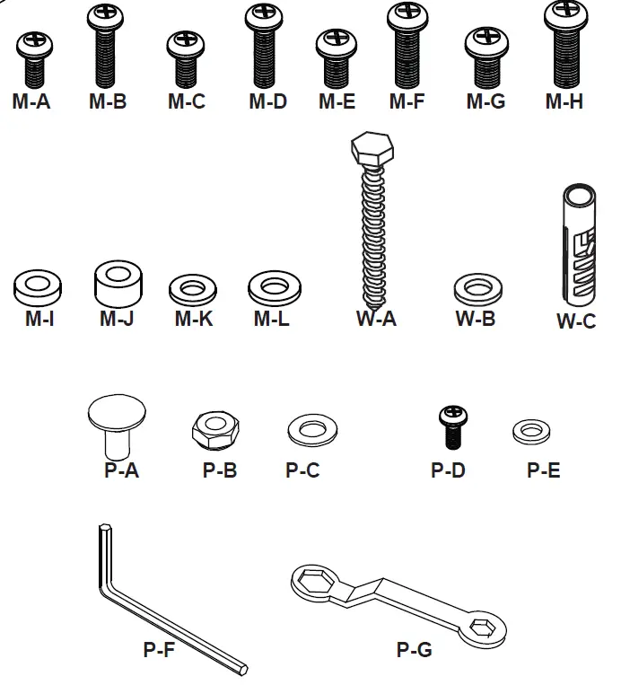 Omnimount OM110608 Large Full Motion TV Mount - 4