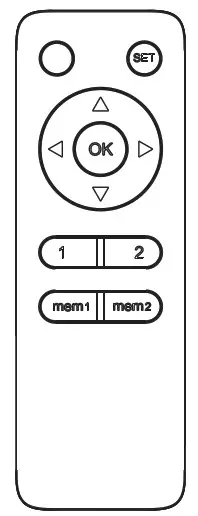 VIVO MOUNT E WM075 Spare Remote Control - cover