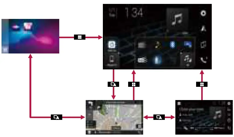 Pioneer AVIC-Z1000DAB Navigation AV System-9