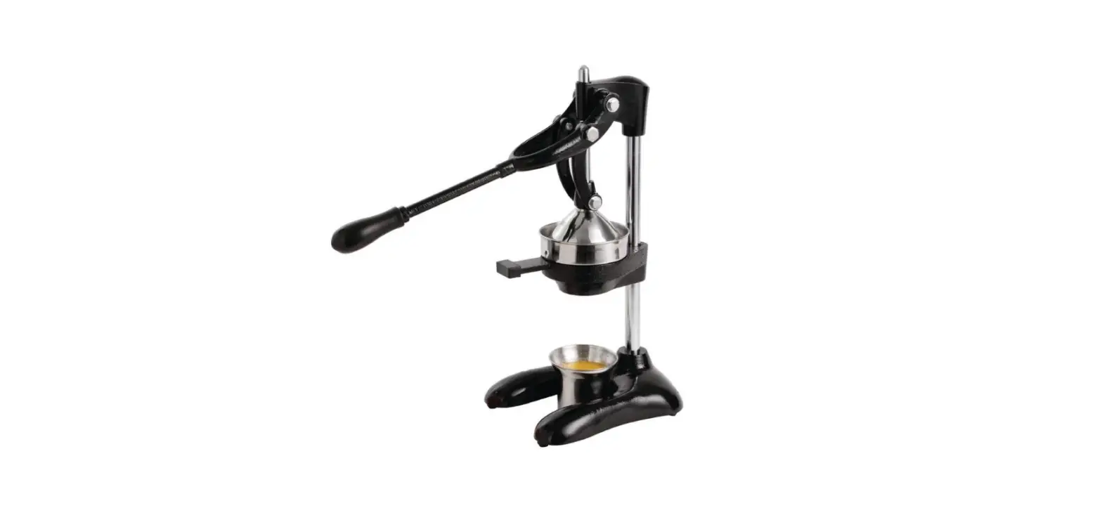 Vogue Cf339 Black Cast Iron Juice Extractor Instruction Manual