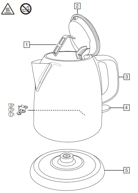 Russell Hobbs 24991 70 Adventure Mini Waterkoker 1 Liter - overview
