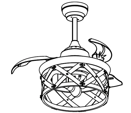 THE-HOME-DEPOT F3525110V-35-83-Inch-Indoor-Matte-Black-Ceiling-Fan-with-Remote-01