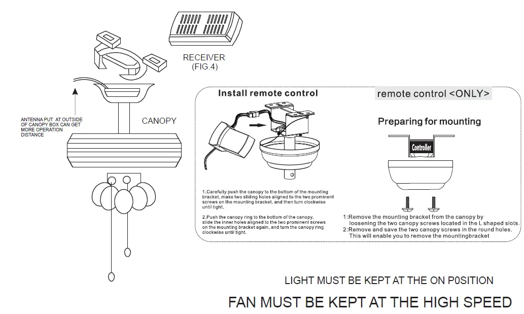 THE-HOME-DEPOT F3525110V-35-83-Inch-Indoor-Matte-Black-Ceiling-Fan-with-Remote-06