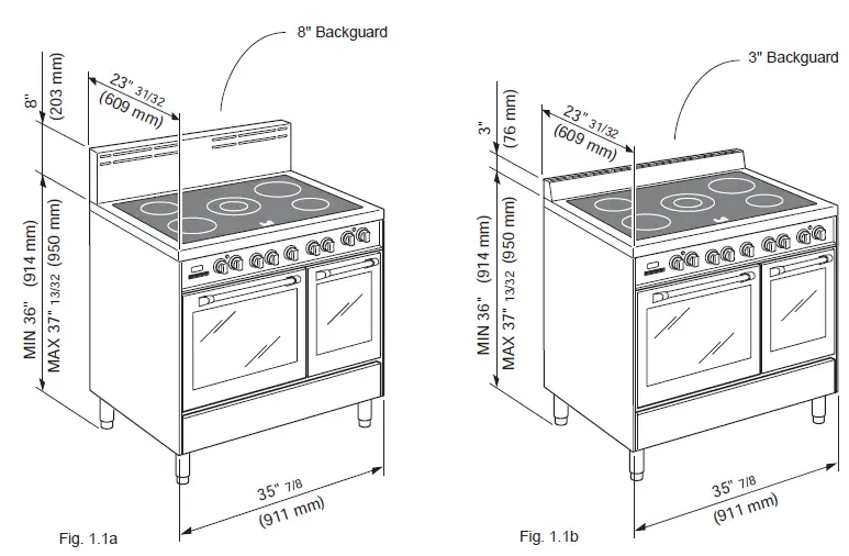 verona VEFSEE365DSS Series Electric Range-3