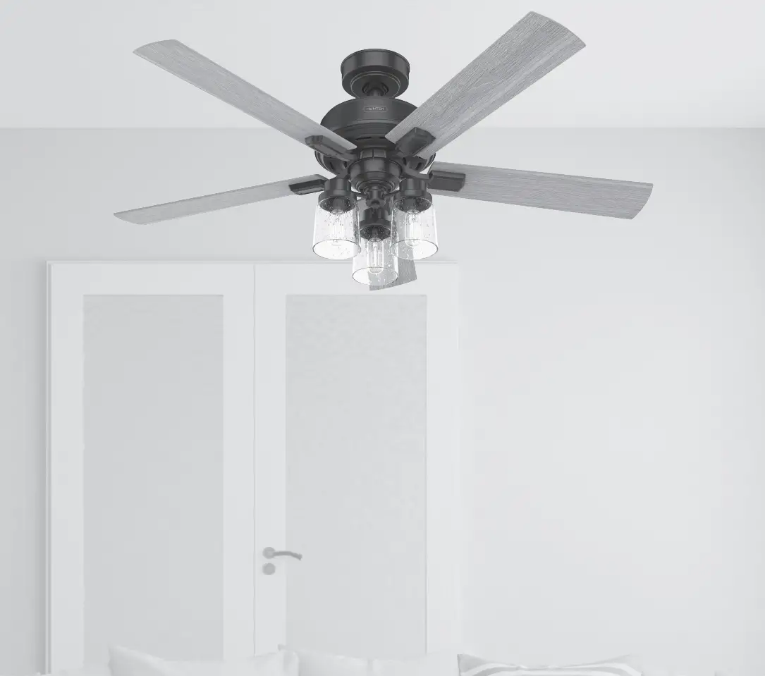 Hunter 51854 Hartland 52 Inch 5 Blade LED Ceiling Fan