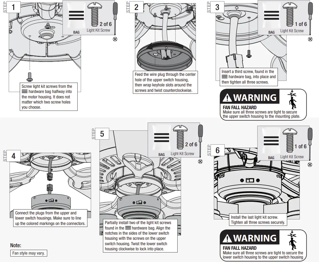 Installing the Blades