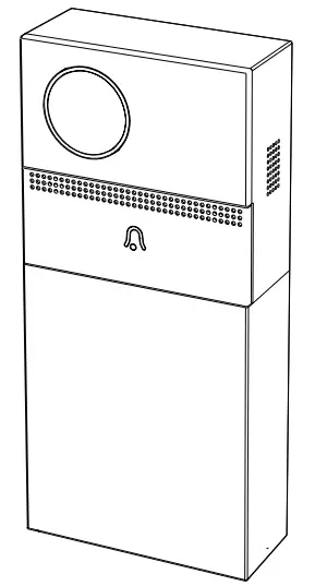 IMMAX NEO 07728L Lite Smart Video Doorbell Wifi Grey