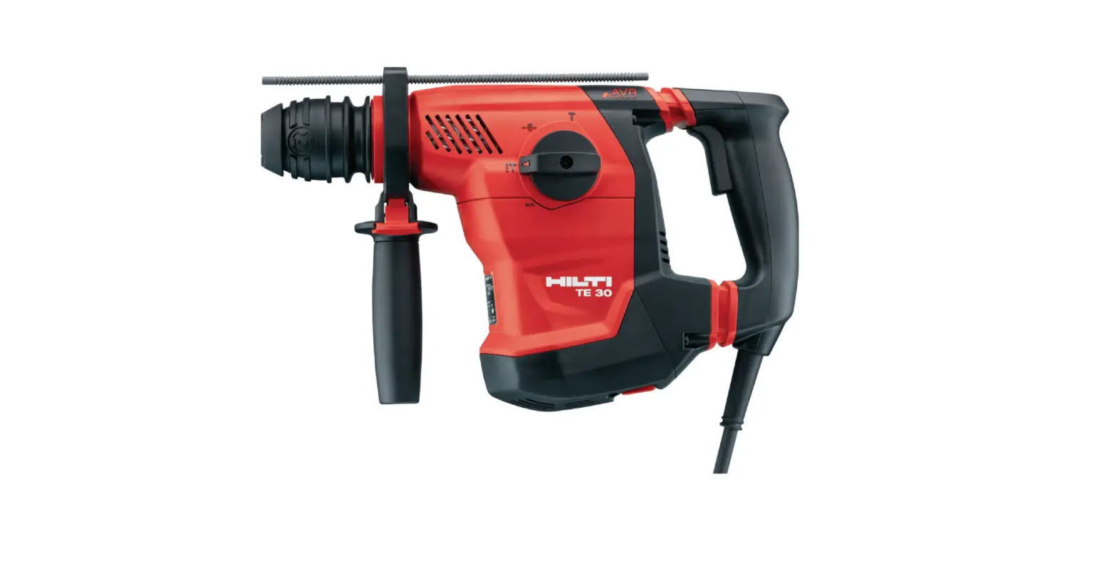 Hilti Te 30-avr Electric Hammer Drill Instruction Manual Hilti Te 30-avr Electric Hammer Drill Instruction Manual