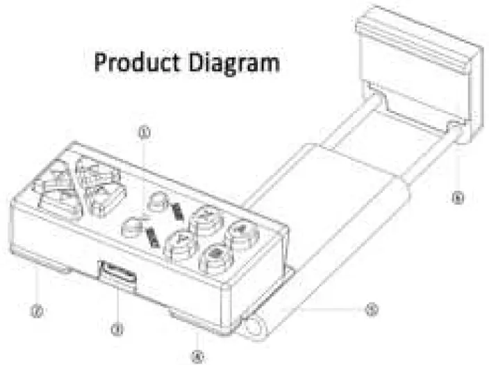JKGPAD Bluetooth Mini Gamepad for Mobile Phones 01