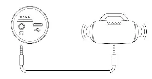 FOREVER-AMS-200-Bloom-BT Microphone-plus-Speaker-FIG-2