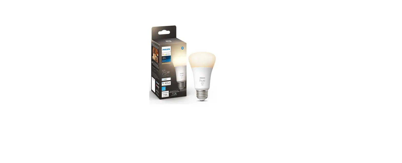 Philips Hue A19 Medium Lumen Smart Bulb User Guide