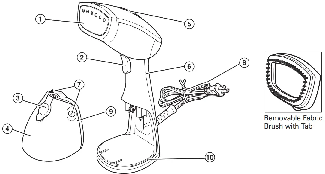 Hamilton-Beach-11555-Handheld-Garment-Steamer-fig-1