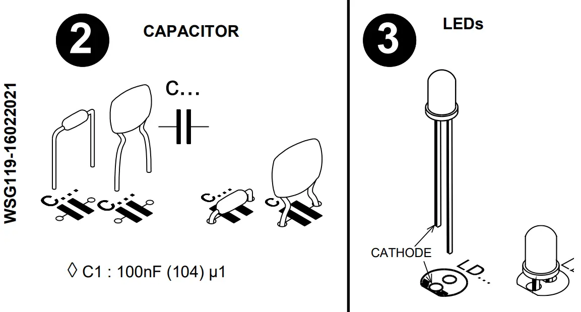 velleman WSG119 Roulette Electronics Kit - fig 2