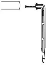 Connect the hose correctly