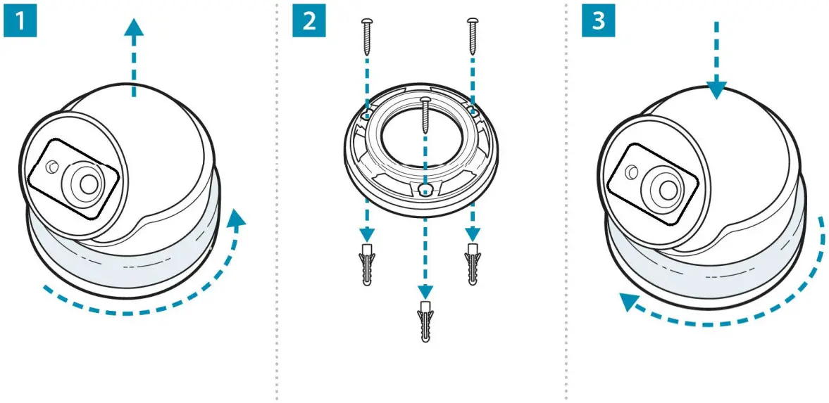 ZIP SEE858 Internal Varifocal Dome Camera - FIGURE 3
