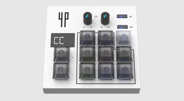 Midiplus 4-pages Box Portable Midi Sequencer+controller User Manual