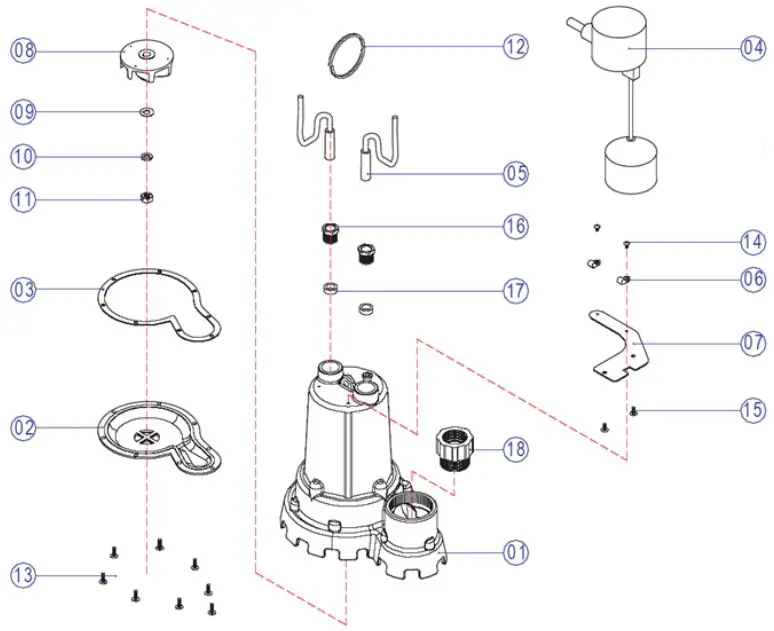 Barracuda-BASPC33V-Cast-Iron-Submersible-Sump-Pump-fig- (2)
