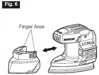SKIL SR6608A-00 12V Brushless Detail Sander-27