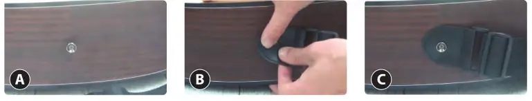 PYLE GUITAR PGACLS all Series 6-String Classic Guitar - Adjust your guitar strap to the correct size 2