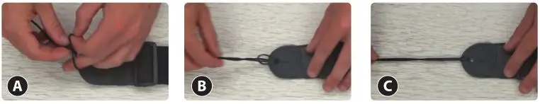 PYLE GUITAR PGACLS all Series 6-String Classic Guitar - Take the looped end of your string......