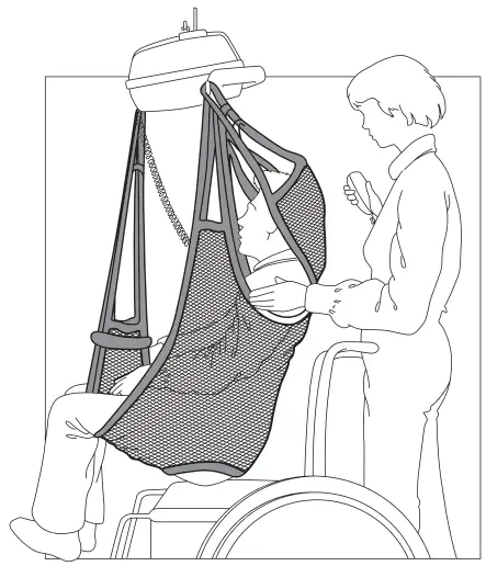 HUMAN CARE Ceiling Lift Slings - fig 16