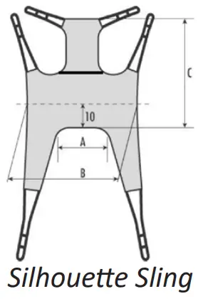HUMAN CARE Ceiling Lift Slings - fig 2