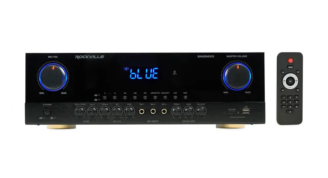 Rockville Singmix5 2000w Professional Karaoke Receiver User Manual