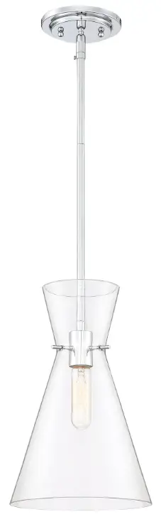 Signature Hardware 440494 Odell Pendant Light Single Light