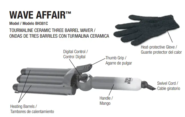 BED-HEAD-Wave-Affair-Jumbo-3-Barrel-Hair-Waver-FIG-1