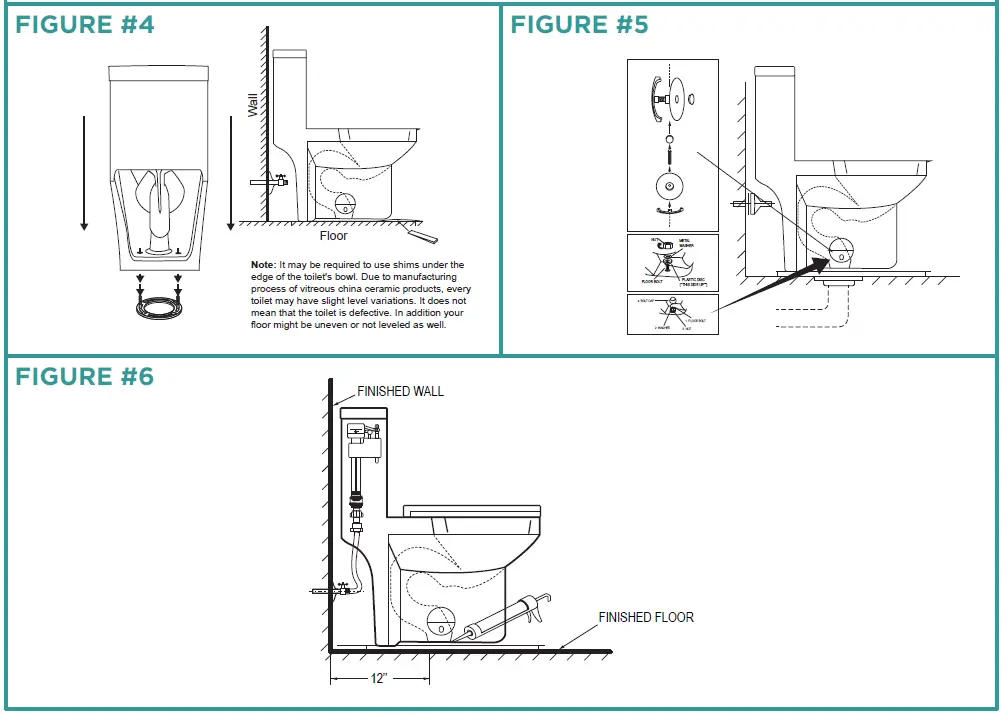 FINE FIXTURES MOTB16W Dual-Flush Elongated One-Piece Toilet 7